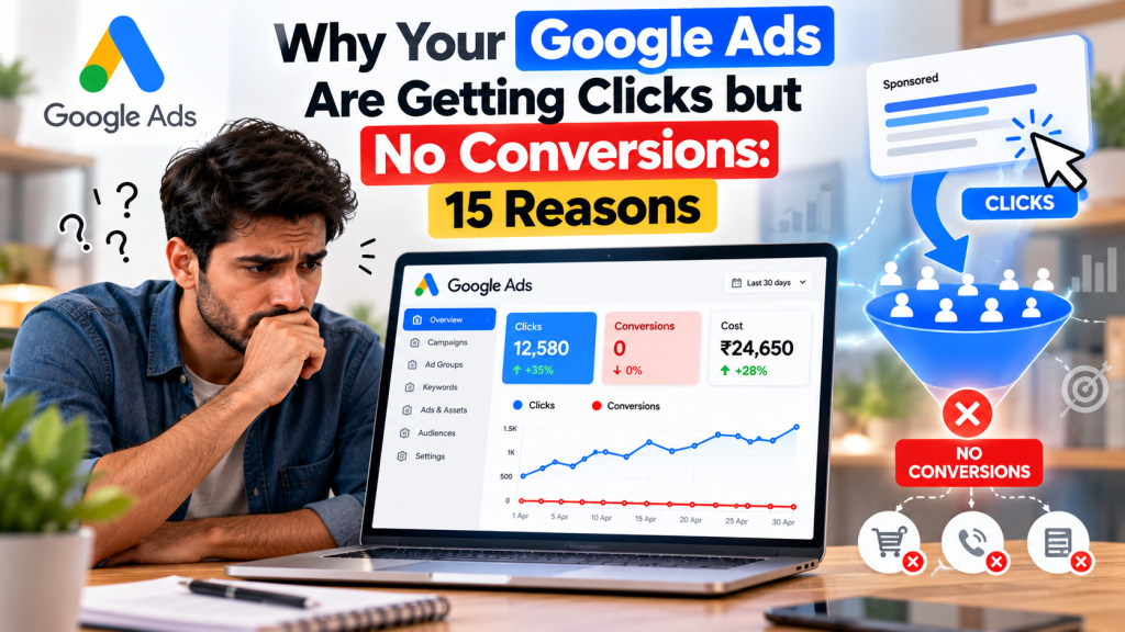 Google Ads Clicks, Zero Conversions