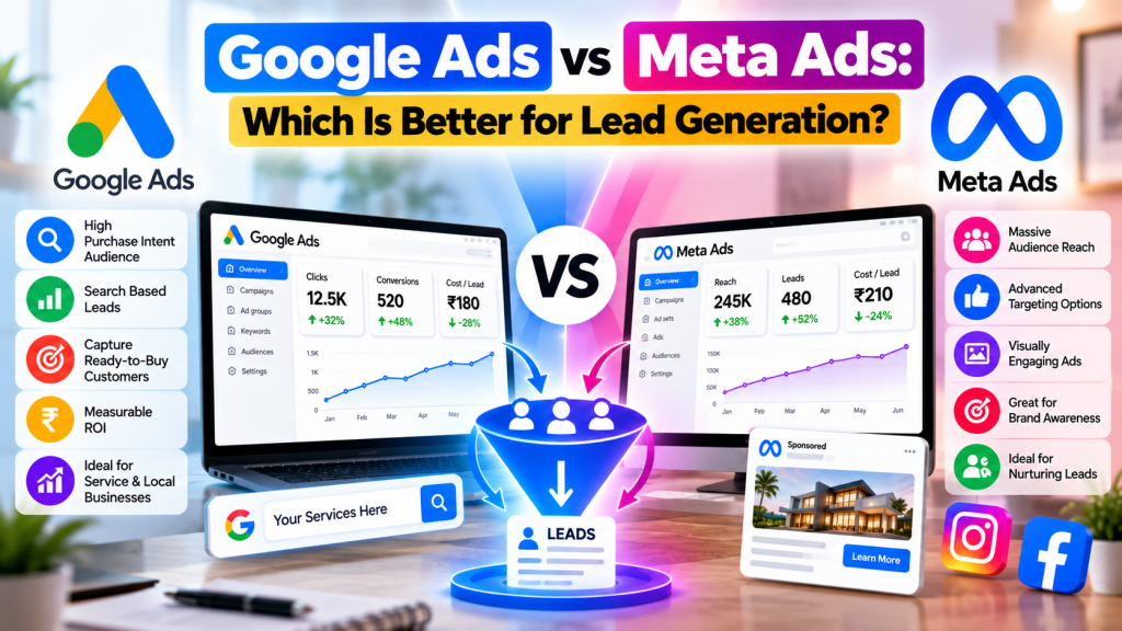 Google Ads vs Meta Ads: Which Is Better for Lead Generation
