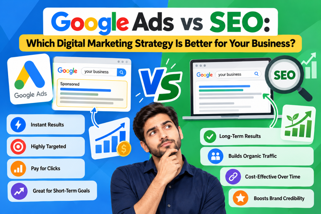 Google Ads vs SEO