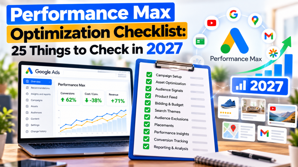 Performance Max 2027 Optimisation Checklist